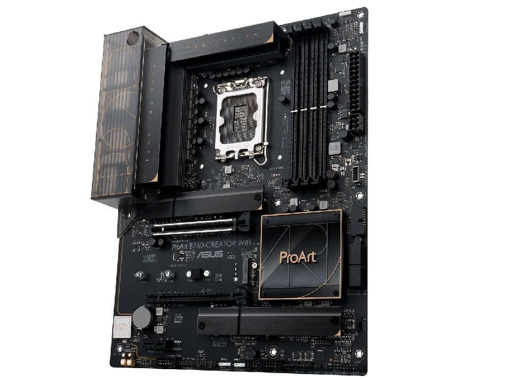 MB S1700 Asus ProArt B760-CREATOR WIFI ATX Factor de forma a placii de baza ATX Socket LGA1700 Chipset Intel B760 Tip Memorie DDR5 SDRAM Capacitate max. Totala RAM 192GB Sloturi memorie 4x DIMM - миниатюра 6