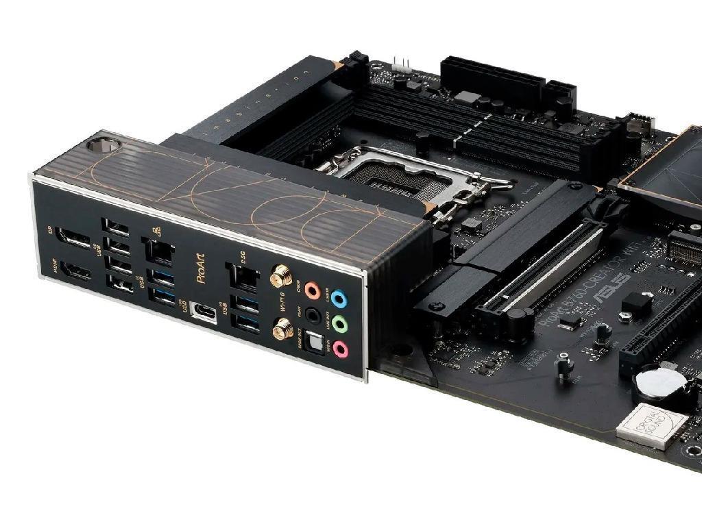 MB S1700 Asus ProArt B760-CREATOR WIFI ATX Factor de forma a placii de baza ATX Socket LGA1700 Chipset Intel B760 Tip Memorie DDR5 SDRAM Capacitate max. Totala RAM 192GB Sloturi memorie 4x DIMM - миниатюра 2