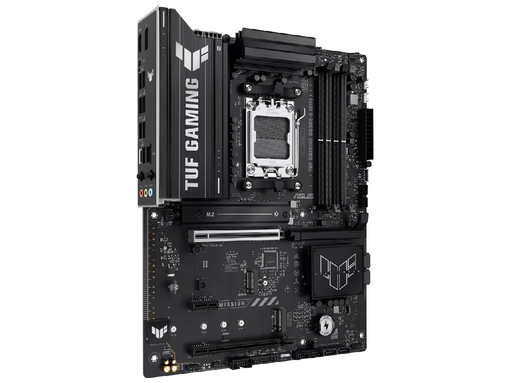 ASUS TUF GAMING B650E-E WIFI AMD B650, AM5, Dual DDR5 8000+MHz, PCI-E 5.0 x16, HDMI/DisplayPort, USB Type-C, SATA PCIe RAID, M.2 PCIe 5.0 x4 Socket, M.2 PCIe 5.0 x4, SB 8-Ch., Wi-Fi 6E BT5.3, 2.5Gb Ethernet, Aura (placa de baza/материнская плата) - миниатюра 3