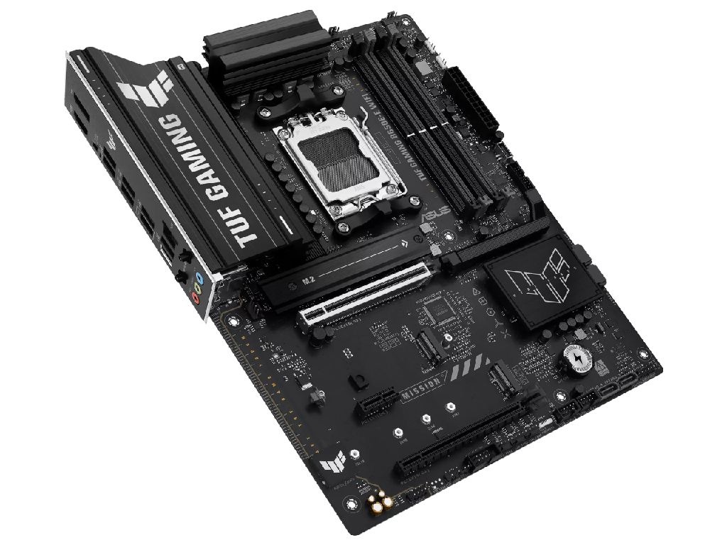 ASUS TUF GAMING B650E-E WIFI AMD B650, AM5, Dual DDR5 8000+MHz, PCI-E 5.0 x16, HDMI/DisplayPort, USB Type-C, SATA PCIe RAID, M.2 PCIe 5.0 x4 Socket, M.2 PCIe 5.0 x4, SB 8-Ch., Wi-Fi 6E BT5.3, 2.5Gb Ethernet, Aura (placa de baza/материнская плата) - миниатюра 5