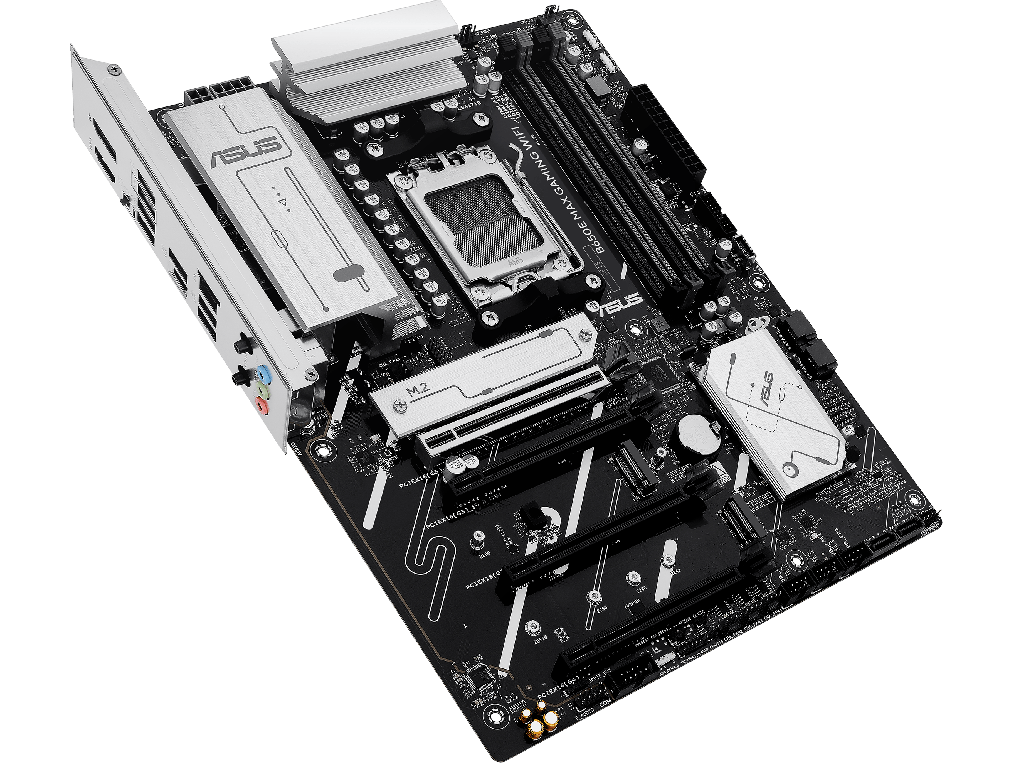 MB AM5 Asus B650E MAX GAMING WIFI ATX Factor de forma a placii de baza ATX Socket AM5 Chipset AMD B650 Tip Memorie DDR5 SDRAM Capacitate max. Totala RAM 256GB Sloturi memorie 4x DIMM - миниатюра 4