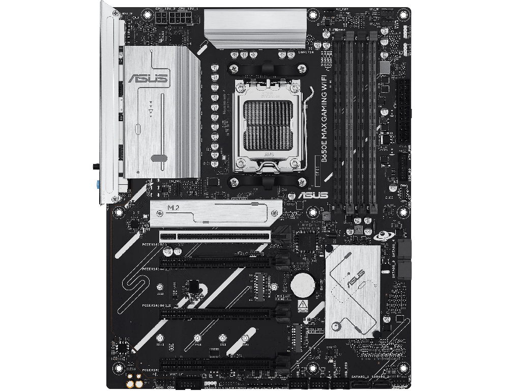 MB AM5 Asus B650E MAX GAMING WIFI ATX Factor de forma a placii de baza ATX Socket AM5 Chipset AMD B650 Tip Memorie DDR5 SDRAM Capacitate max. Totala RAM 256GB Sloturi memorie 4x DIMM - миниатюра 2