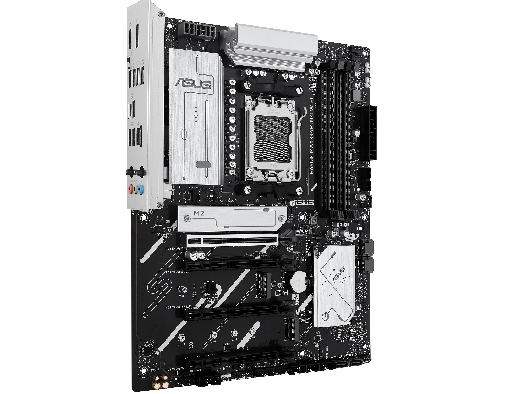 MB AM5 Asus B650E MAX GAMING WIFI ATX Factor de forma a placii de baza ATX Socket AM5 Chipset AMD B650 Tip Memorie DDR5 SDRAM Capacitate max. Totala RAM 256GB Sloturi memorie 4x DIMM - миниатюра 3