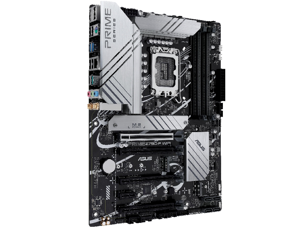 ASUS PRIME Z790-P WIFI, Socket 1700,15Phases, Intel® Z790 (13/12th Gen CPU), CPU iGPU, HDMI, DP, Dual 4xDDR5-7200, 4xPCIe x16 5.0, 4xSATA3, RAID, 3xM.2 4.0, 1xPCIe X1, Realtek Audio 7.1, 2.5GbE LAN, WiFi6/BT5.2, 1xUSB-C 3.2 Gen2x2, 2xUSB 3.2Gen2(A+C), 6xUSB3.2, 1xTB Header, Aura Sync RGB, ATX - миниатюра 3