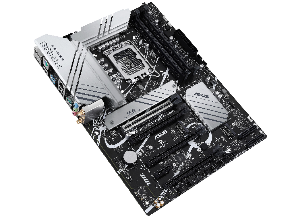 ASUS PRIME Z790-P WIFI, Socket 1700,15Phases, Intel® Z790 (13/12th Gen CPU), CPU iGPU, HDMI, DP, Dual 4xDDR5-7200, 4xPCIe x16 5.0, 4xSATA3, RAID, 3xM.2 4.0, 1xPCIe X1, Realtek Audio 7.1, 2.5GbE LAN, WiFi6/BT5.2, 1xUSB-C 3.2 Gen2x2, 2xUSB 3.2Gen2(A+C), 6xUSB3.2, 1xTB Header, Aura Sync RGB, ATX - миниатюра 5