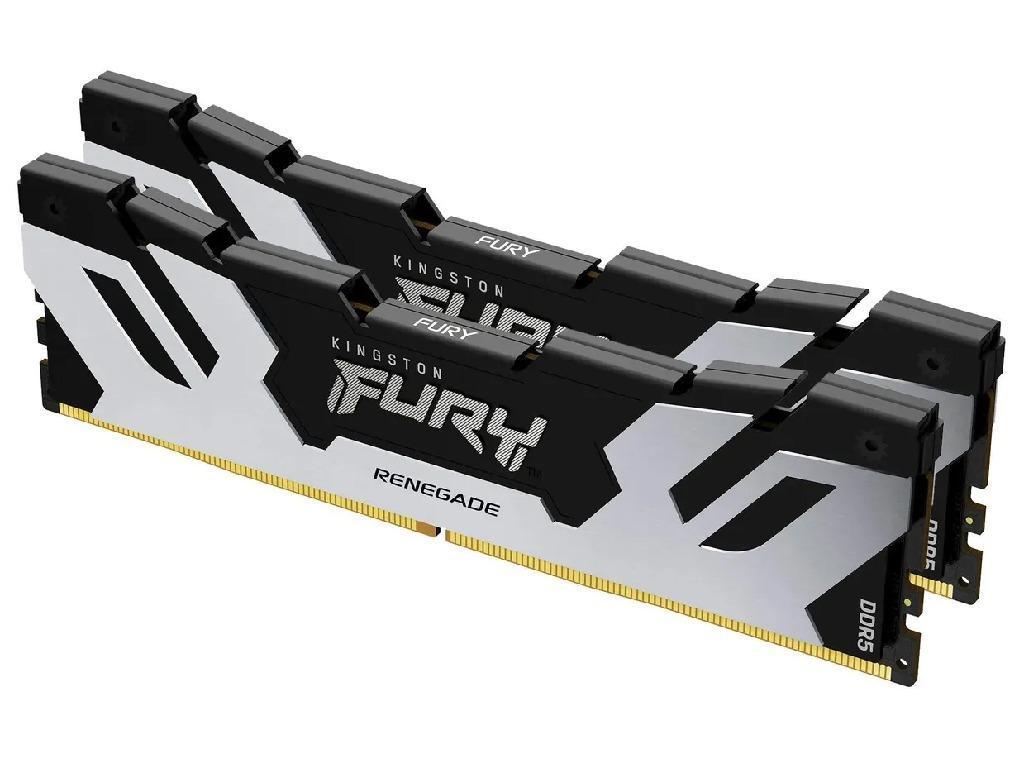 64GB DDR5-6400MHz Kingston FURY Renegade (Kit of 2x32GB) (KF564C32RSK2-64), CL32-39-39, 1.4V, Black/SilverCapacitatea Memoriei (Total) 32 GB Tip Memorie DDR4 SDRAM Frecven%3Fa memorie 3200 MHz Viteza de memorie nominala PC4-25600 Laten%3Fa CAS CL16 Tensiune RAM 1.35V - миниатюра 2