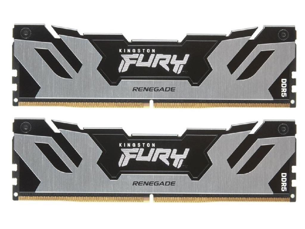 32GB DDR5-7600MHz Kingston FURY Renegade (Kit of 2x16GB) (KF576C38RSK2-32), CL38-46-46, 1.45V, Black/SilverCapacitatea Memoriei (Total) 32 GB Tip Memorie DDR5 SDRAM Frecven%3Fa memorie 7600 MHz Laten%3Fa CAS CL38 Tensiune RAM 1.45V