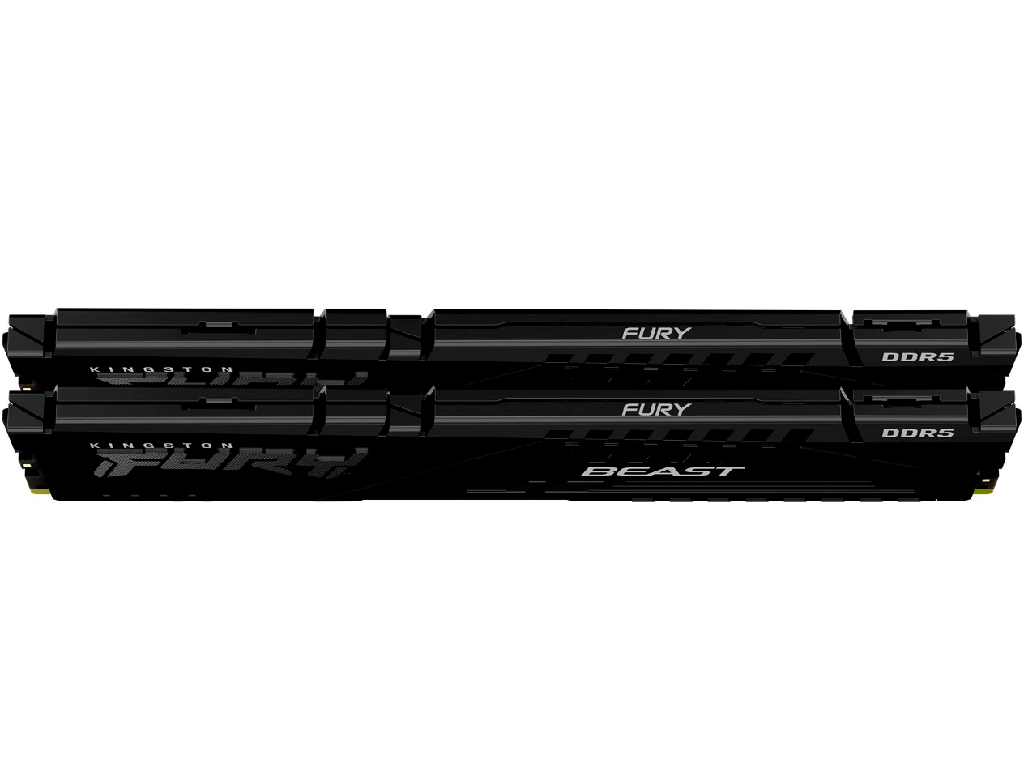 32GB DDR5-6800MHz Kingston FURY Beast (Kit of 2x16GB) (KF568C34BBEK2-32), CL34-45-45, 1.4V, AMD EXPO 1.0/Intel XMP 3.0, Black Capacitatea Memoriei (Total) 32GB Tip Memorie DDR5 SDRAM Frecven%3Fa memorie 6800 MHz Viteza de memorie nominala PC5-48000 Laten%3Fa CAS CL34 Tensiune RAM 1.4V - миниатюра 2