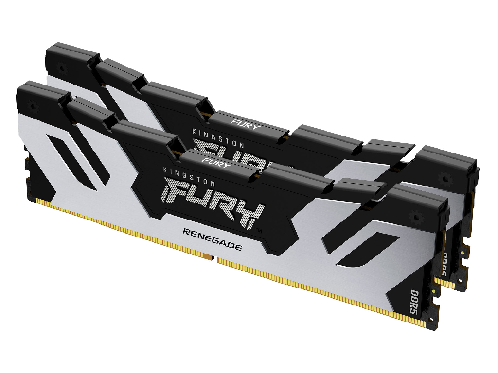 32GB DDR5-6400MHz Kingston FURY Renegade (Kit of 2x16GB) (KF564C32RSK2-32), CL32-39, 1.4V, Silver Capacitatea Memoriei (Total) 32GB Tip Memorie DDR5 SDRAM Frecven%3Fa memorie 6400 MHz Laten%3Fa CAS CL32 Tensiune RAM 1.4V - миниатюра 2