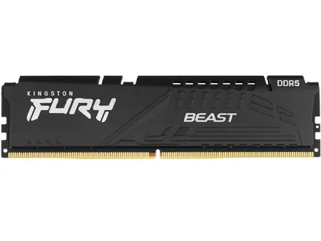 32GB DDR5-6000MHz Kingston FURY Beast (KF560C36BBE-32), CL36-38-38, 1.35V, Intel XMP 3.0, Black Capacitatea Memoriei (Total) 32 GB Tip Memorie DDR5 SDRAM Frecven%3Fa memorie 6000 MHz Laten%3Fa CAS CL36 Tensiune RAM 1.35V