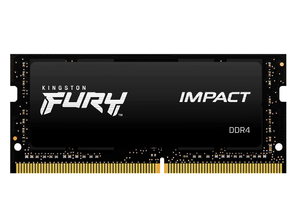 32GB DDR4-3200MHz SODIMM Kingston FURY Impact (Kit of 2x16GB) (KF432S20IBK2/32), CL20, 1.2V, XMP, Blk Capacitatea Memoriei (Total) 32GB Tip Memorie DDR4 SDRAM Frecven%3Fa memorie 3200 MHz Laten%3Fa CAS CL20 Tensiune RAM 1.2V - миниатюра 2