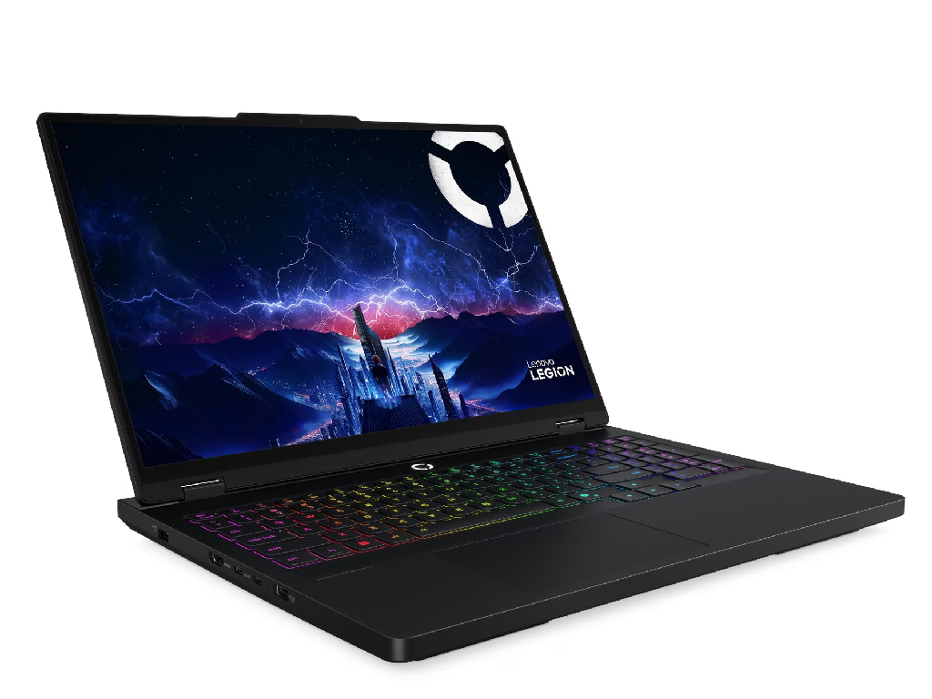 Lenovo Legion Pro 5 16IRX10, Intel® Core i7-14650HX (E-cores up to 5.20GHz, 30MB), 16” WQXGA (2560x1600) IPS 240Hz Non-Touch, 32GB (16GBx2) DDR5-5600, 1x1TB SSD M.2 2242 PCIe Gen4 TLC, Eclipse Black, 1xNVIDIA® GeForce RTX 5060 8GB, BT 5.4, Wi-Fi 6E 2x2, 1080p, 4 Cell Li-Pol - миниатюра 2