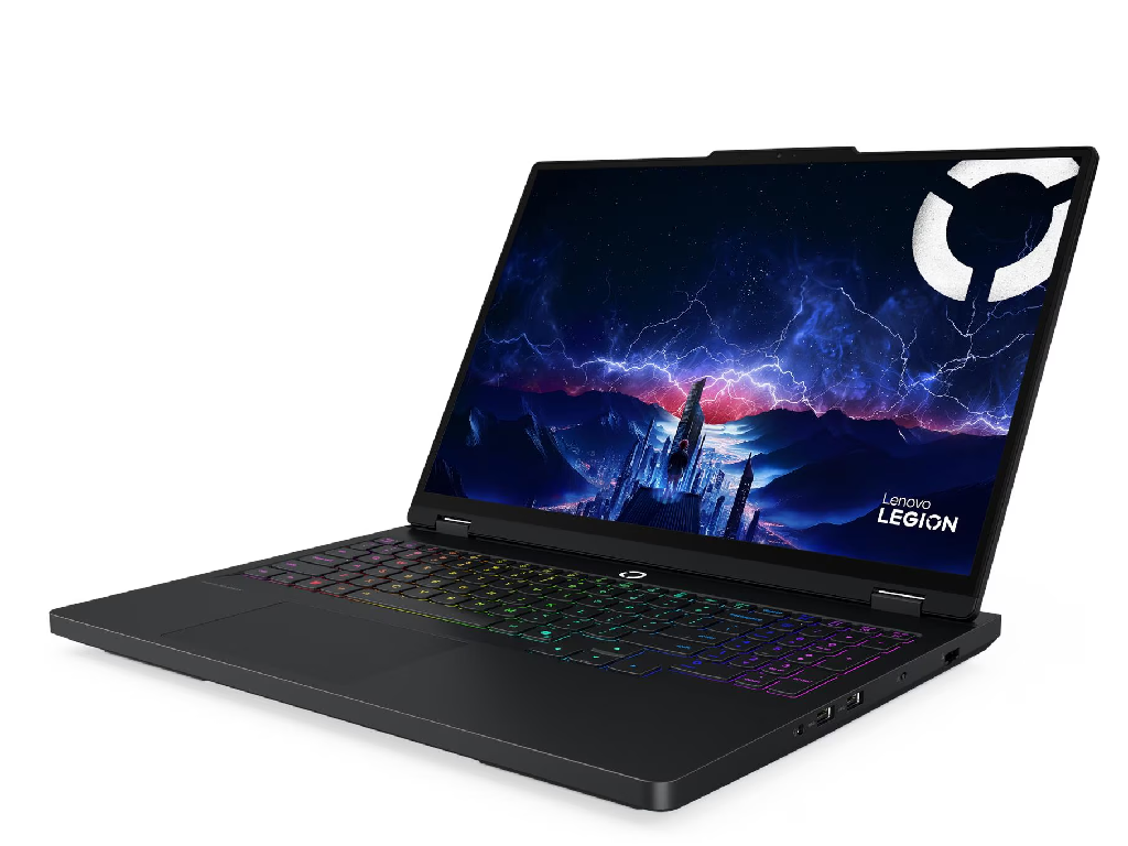 Lenovo Legion Pro 5 16IRX10, Intel® Core i7-14650HX (E-cores up to 5.20GHz, 30MB), 16” WQXGA (2560x1600) IPS 240Hz Non-Touch, 32GB (16GBx2) DDR5-5600, 1x1TB SSD M.2 2242 PCIe Gen4 TLC, Eclipse Black, 1xNVIDIA® GeForce RTX 5060 8GB, BT 5.4, Wi-Fi 6E 2x2, 1080p, 4 Cell Li-Pol - миниатюра 3