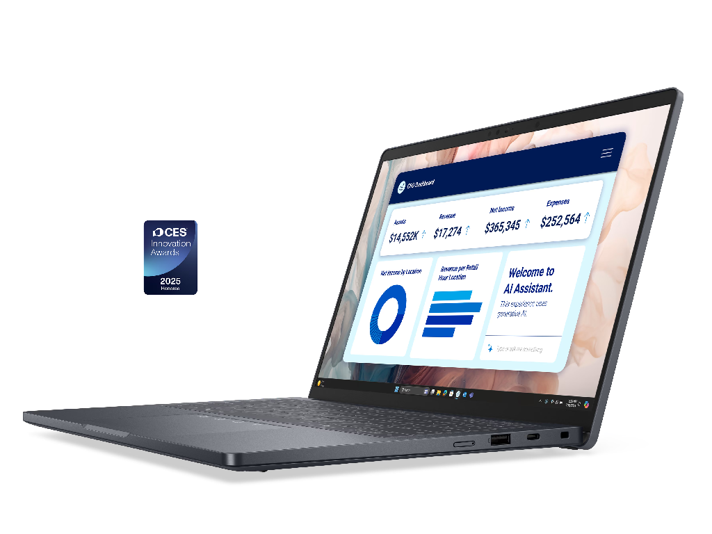 NB Dell 14.0" Dell Pro 14 Premium PA14250 Grey (Co, Core Ultra 7 266V 16GB 1TB Win 11 140 Ips Fhd 1920X1200 Nonglare Intel Core Ultra 7 266V 8X Core 4X 50GHz 4X 37GHz 12MB 16GB Onboard L) - миниатюра 3