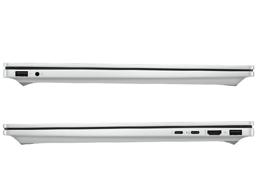 NB HP 16.0" OmniBook 7 16-az0001ci Silver (Core 7 240H 32Gb 1Tb Win 11) 16.0" IPS FHD (1920x1200) Non-glare, Intel Core 7 240H (10x Core, 6x 5.2GHz, 4x 4.0GHz, 24Mb), 32Gb (2x 16Gb) DDR5-5600, 1Tb PCIE, Intel Graphics, HDMI, 802.11ax, 1x TB4, 1x USB-C DP, 2x USB-A, FHD Webcam, Windows 11 Home SL RU, 70Wh Battery, Illuminated Keyboard, 1.91kg, Glacier Silver - миниатюра 2