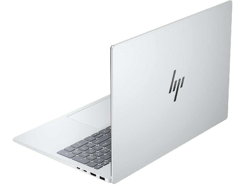 NB HP 16.0" OmniBook 7 16-az0001ci Silver (Core 7 240H 32Gb 1Tb Win 11) 16.0" IPS FHD (1920x1200) Non-glare, Intel Core 7 240H (10x Core, 6x 5.2GHz, 4x 4.0GHz, 24Mb), 32Gb (2x 16Gb) DDR5-5600, 1Tb PCIE, Intel Graphics, HDMI, 802.11ax, 1x TB4, 1x USB-C DP, 2x USB-A, FHD Webcam, Windows 11 Home SL RU, 70Wh Battery, Illuminated Keyboard, 1.91kg, Glacier Silver - миниатюра 3