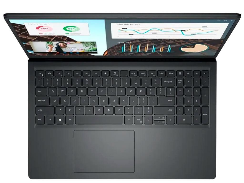 Dell Vostro 3530 Carbon Black, 15.6" FHD (1920x108, 1920X1080 120HZ 250 Nits Wva Antiglare Intel Core I51334U 10C/12T 34 Ghz 50GHz 16 Gb DDR42666MHZ RAM 512GB SSD Intel Iris Xe Graphics WIFI5BT) - миниатюра 8