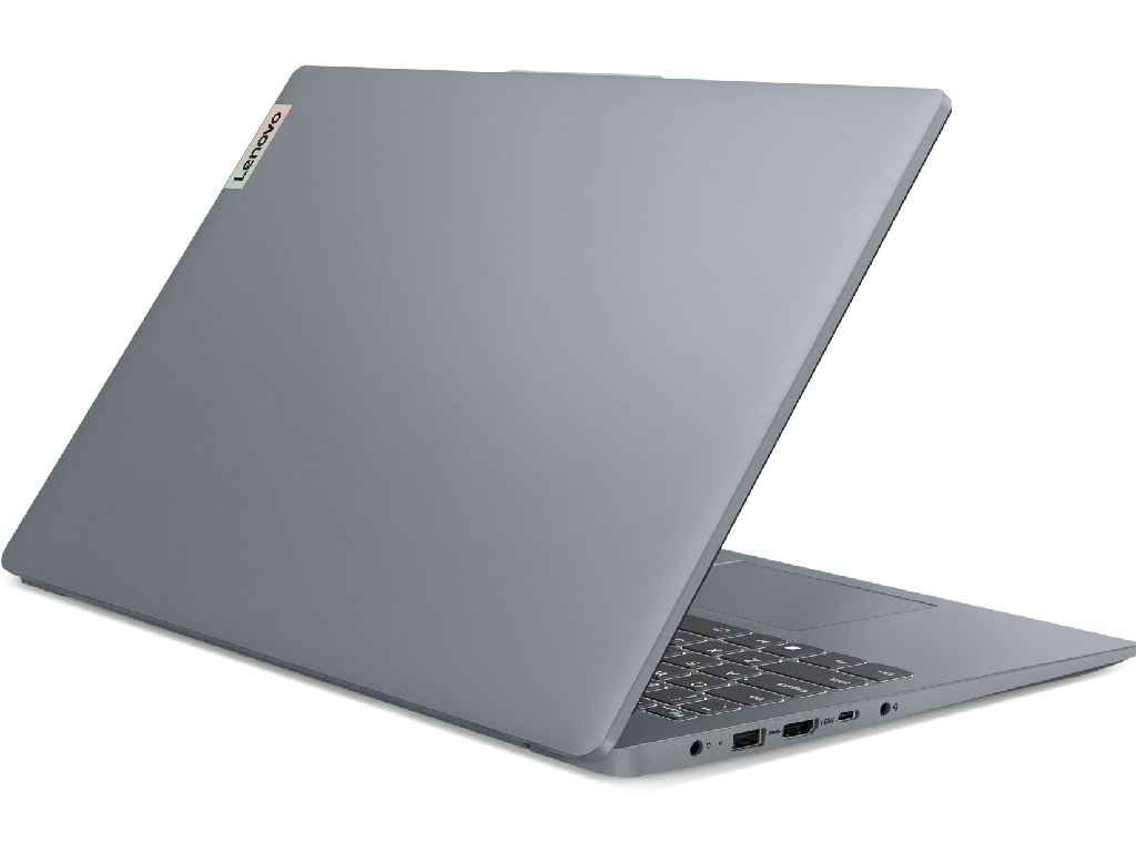 NB Lenovo 16.0" IdeaPad Slim 3 16IAH8 Grey (Core i5-12450H 16Gb 512Gb) 16" IPS FHD (1920x1080) Non-glare, Intel Core i5-12450H (8x Core, 4x 4.4GHz, 4x 3.3GHz, 12Mb), 16Gb (Onboard) LPDDR5-4800, 512Gb PCIE, Intel UHD Graphics, HDMI, 802.11ax, Bluetooth, 1x USB-C DP, 2x USB-C, Card Reader, FHD Webcam, No OS, 47Wh Battery, Illuminated Keyboard, 1.62kg, Arctic Grey - миниатюра 5