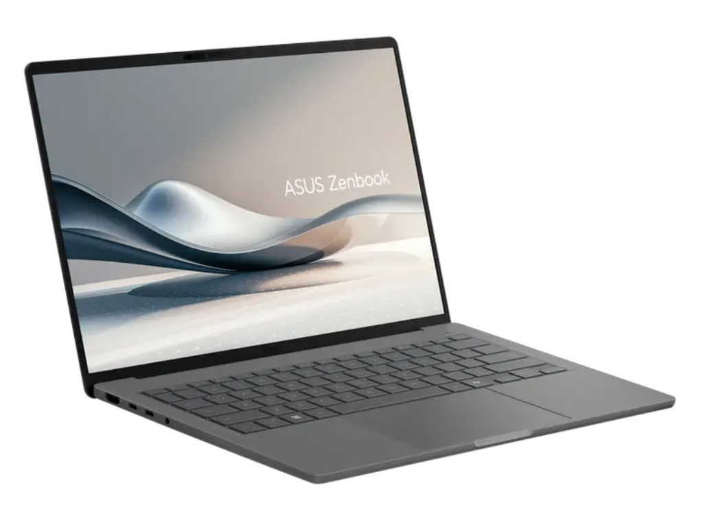 NB ASUS 14.0" Zenbook A14 OLED UX3407QA Gray (Snap, Snapdragon X X126100 16GB 512GB Win 11 140 Oled Wuxga 1920X1200 Glare Qualcomm Snapdragon X X126100 8X Core 30GHz 30MB Qualcomm Hexagon 1) - миниатюра 3
