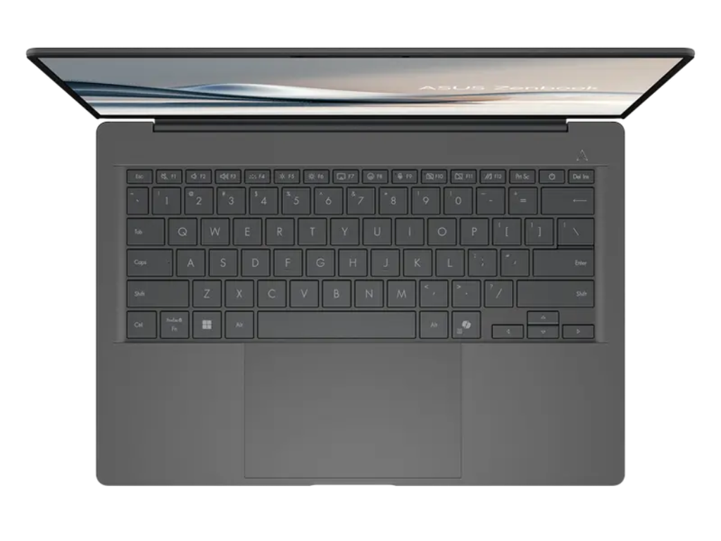 NB ASUS 14.0" Zenbook A14 OLED UX3407QA Gray (Snap, Snapdragon X X126100 16GB 512GB Win 11 140 Oled Wuxga 1920X1200 Glare Qualcomm Snapdragon X X126100 8X Core 30GHz 30MB Qualcomm Hexagon 1) - миниатюра 5