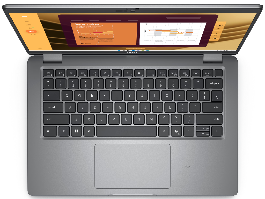 DELL Latitude 5450 Gray, 14.0'' FHD IPS AG 25 250 Nits Intel Core Ultra 7 155U 16GB 2X8GB DDR5 M2 512GB Pcie GEN4 Nvme Intel Iris Xe Graphics Intel WIFI6E 2X2 AX211BT52 RJ45 Backlit Kb Ru - миниатюра 4