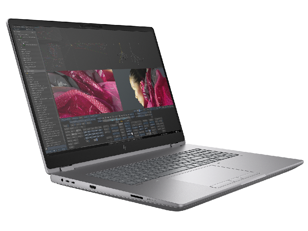 NB HP 18.0" ZBook Fury G1i 18 (Core Ultra 9 285HX 64Gb 2Tb RTX Pro 3000 12Gb Win 11) 18.0" IPS 2.5K (2560x1600) 165Hz Non-glare, Intel Core Ultra 9 285HX (24x Core, 8x 5.5GHz, 16x 4.6GHz, 40Mb), 64Gb (2x 32Gb) DDR5-5600, 2Tb PCIE, RTX Pro 3000 12Gb, HDMI, 2.5Gbit Ethernet, 802.11be, 2x TB5, 1x TB4, 1x USB-A, Card Reader, IR 5MP Webcam, Fingerprint, Windows 11 Pro, 99Wh Battery, Illuminated Keyboard, 3.52kg - миниатюра 3