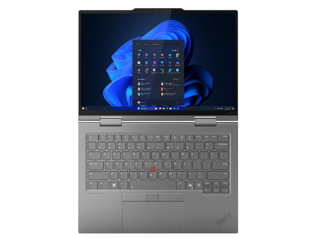 NB Lenovo 14.0" ThinkPad X1 2-in-1 Gen 10 (Core Ultra 7 258V 32Gb 512Gb Win 11) 14.0" WUXGA (1920x1200) Non-glare, Intel Core Ultra 7 258V(8x Core, 4x 4.8GHz, 4x 3.7GHz, 12Mb), 32Gb (Onboard) LPDDR5X-8533, 512Gb PCIE, Intel Graphics, HDMI, 802.11ax, Bluetooth, 2x USB-C TB4, 2x USB-A, WWAN, IR UHD Webcam, Fingerprint, Windows 11 Pro, 57Wh Battery, Illuminated Keyboard, 1.30kg, Grey - миниатюра 6
