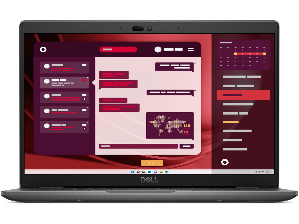 DELL Latitude 3450 Gray, 14'' FHD IPS AG 250 nits (Intel® Core i7-1355U, 16Gb (2x8GB) DDR5, M.2 512GB PCIe NVMe Gen 4, Intel Iris Xe Graphics, Intel Wi-Fi6E 2x2 AX211+BT5.2, RJ-45, USB4-C, HDMI, Backlit KB RU, 3cell 54Wh, FHD IR Cam, Ubuntu, 1.8kg)