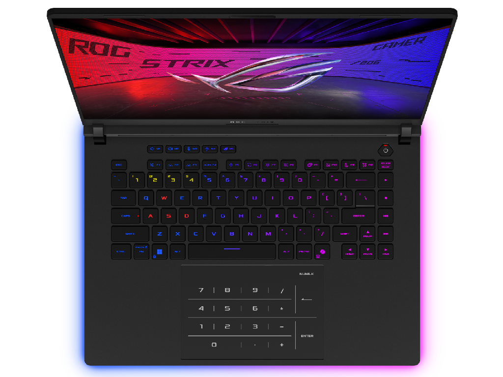 NB ASUS 18.0" ROG Strix SCAR 18 G835LW Black (Core Ultra 9 275HX 32Gb 2Tb) 18.0" Mini LED 2.5K (2560x1600) 240Hz Non-glare, Intel Core Ultra 9 275HX (24x Core, 8x 5.4GHz, 16x 4.6GHz, 40Mb), 32Gb (2x 16Gb) DDR5-5600, 2Tb PCIE, GeForce RTX 5080 16Gb, HDMI, 2.5Gbit Ethernet, 802.11be, 2x USB-C TB5, 3x USB 3.2, IR FHD Webcam, No OS, 90Wh Battery, Illuminated RGB Keyboard, 3.3kg, Off Black - миниатюра 2