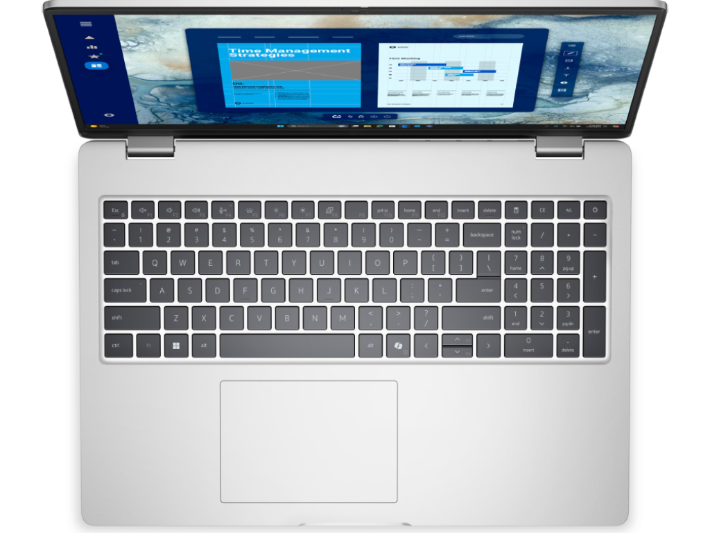 NB Dell 16.0" Dell Pro 16 PC16250 Silver (Core Ult, Ultra 7 255U 32GB 1TB 160 Ips Fhd 1920X1200 Nonglare Intel Core Ultra 7 255U 12X Core 2X 52GHz 8X 42GHz 2X 24GHz 12MB 32GB 1X 32GB Dd) - миниатюра 4