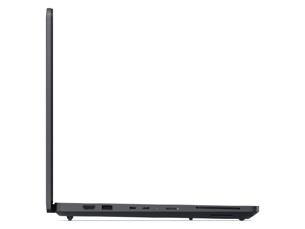 NB Dell 16.0" Dell Pro Max 16 MC16255 Black (Ryzen AI 9 HX PRO 370 32Gb 1Tb Win 11) 16.0" IPS QHD+ (2560x1600) Non-glare, AMD Ryzen AI 9 HX PRO 370 (12x Core, 2.0GHz - 5.1GHz, 24Mb), 32Gb (Onboard) LPDDR5X-8000, 1Tb PCIE, RTX PRO 1000 8Gb, HDMI, Gbit Ethernet, 802.11be, 2x TB4, 2x USB-A, IR FHD Webcam, Card Reader, Fingerprint, Windows 11 Pro, 96Wh Battery, Illuminated Keyboard, 2.08kg, Magnetite - миниатюра 7