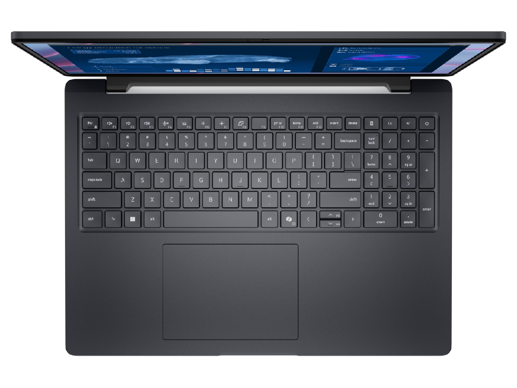 NB Dell 16.0" Dell Pro Max 16 MC16255 Black (Ryzen AI 9 HX PRO 370 32Gb 1Tb Win 11) 16.0" IPS QHD+ (2560x1600) Non-glare, AMD Ryzen AI 9 HX PRO 370 (12x Core, 2.0GHz - 5.1GHz, 24Mb), 32Gb (Onboard) LPDDR5X-8000, 1Tb PCIE, RTX PRO 1000 8Gb, HDMI, Gbit Ethernet, 802.11be, 2x TB4, 2x USB-A, IR FHD Webcam, Card Reader, Fingerprint, Windows 11 Pro, 96Wh Battery, Illuminated Keyboard, 2.08kg, Magnetite - миниатюра 4
