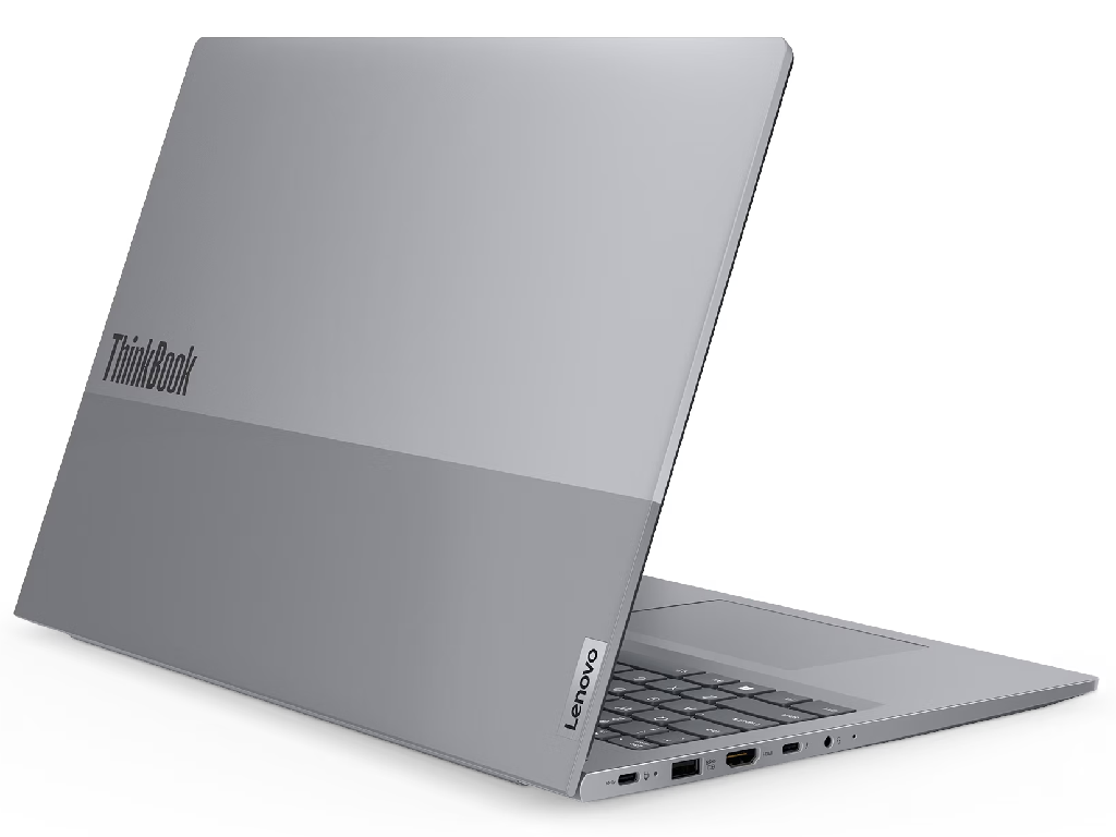 NB Lenovo 14.0" ThinkBook 14 G6 IRL Grey (Core i7-13700H 16Gb 512Gb) 14.0" IPS FHD+ (1920x1200) Non-glare, Intel Core i7-13700H (14x Core, 6x 5.0GHz, 8x 3.7GHz, 24Mb), 16Gb (1x 16Gb) DDR5-5200, 512Gb PCIE, Intel Iris Xe Graphics, HDMI, Gbit Ethernet, 802.11ax, Bluetooth, 1x TB4, 1x USB-C, 2x USB-A, Card Reader, FHD Webcam, Fingerprint, No OS, 60Wh Battery, 1.38kg, Arctic Grey - миниатюра 3