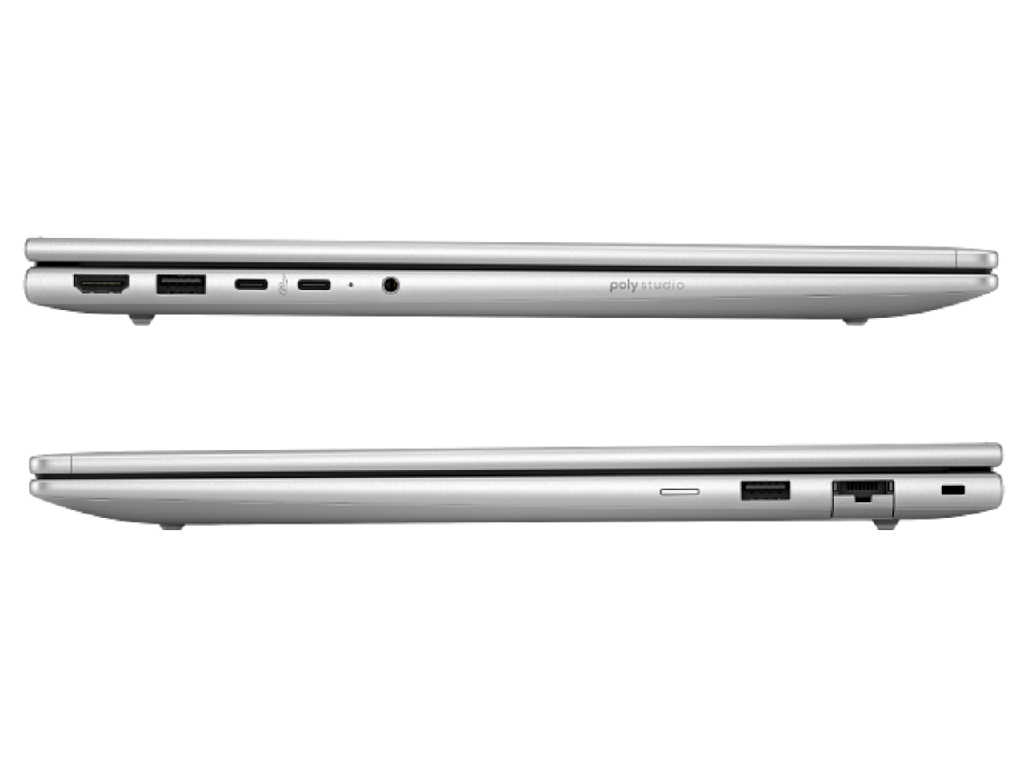 NB HP 16.0" ProBook 4 G1i 16 Silver (Core Ultra 7 255U 32Gb 1Tb) 16.0" IPS FHD (1920x1200) Non-glare, Intel Core Ultra 7 255U (12x Core, 2x 5.2GHz, 8x 4.2GHz, 2x 2.4GHz, 12Mb), 32Gb (2x 16Gb) DDR5-5600, 1Tb PCIE, Intel Graphics, HDMI, Gbit Ethernet, 802.11ax, 2x USB-C DP, 2x USB-A, IR 5MP Webcam, Fingerprint, FreeDOS, 56Wh Battery, Illuminated Keyboard, 1.74kg, Pike Silver - миниатюра 5