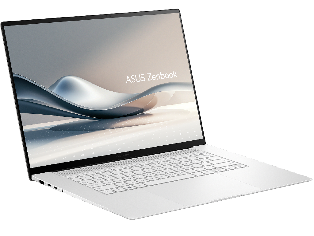 16" ASUS ZenBook S 16 OLED UM5606WA White, AMD Ryzen AI 9 HX370 2.0-5.1GHz/32GB LPDDR5X/SSD 1TB PCIe 4.0 NVMe/AMD Radeon 880M Graphics/WiFi 7 802.11be/BT5.4/HDMI/FHD cam. IR/Illum. Keyb./16" OLED 120Hz 500nits 3K (2880x1800)/Windows 11 UM5606WA-RK220W - миниатюра 2