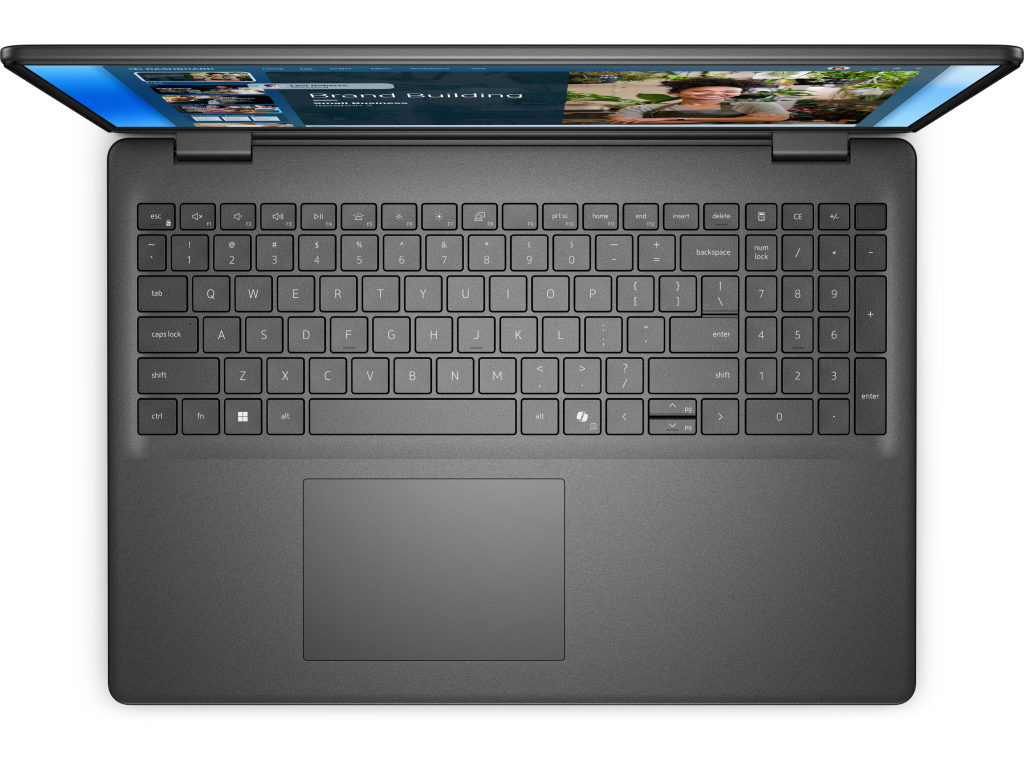 NB Dell 16.0" Dell 16 DC16250 Black (Core 5 120U 1, 16GB 512GB 160 Ips Fhd 1920X1200 Nonglare Intel Core 5 120U 10X Core 2X 50GHz 8X 38GHz 12MB 16GB 2X 8GB DDR55200 512GB Pcie Intel) - миниатюра 5