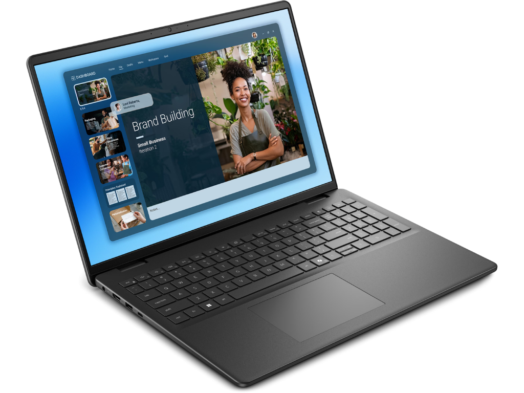 NB Dell 16.0" Dell 16 DC16250 Black (Core 5 120U 1, 16GB 512GB 160 Ips Fhd 1920X1200 Nonglare Intel Core 5 120U 10X Core 2X 50GHz 8X 38GHz 12MB 16GB 2X 8GB DDR55200 512GB Pcie Intel) - миниатюра 3