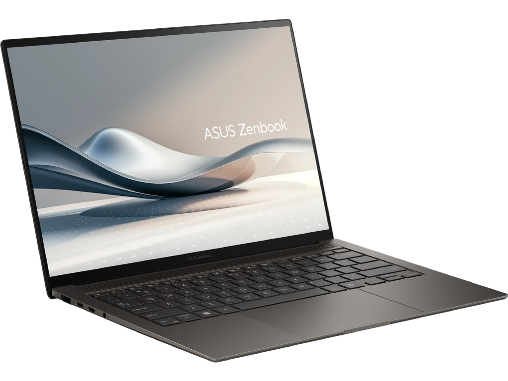 NB ASUS 14.0" Zenbook S 14 OLED UX5406SA Gray (Cor, Core Ultra 7 258V 32GB 1TB Win 11 140 Oled 3K 2880X1800 120HZ Glare Intel Core Ultra 7 258V 8X Core 4X 48GHz 4X 37GHz 12MB 32GB Onboard L) - миниатюра 2