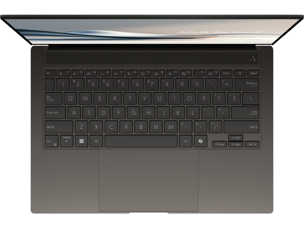 NB ASUS 14.0" Zenbook S 14 OLED UX5406SA Gray (Cor, Core Ultra 7 258V 32GB 1TB Win 11 140 Oled 3K 2880X1800 120HZ Glare Intel Core Ultra 7 258V 8X Core 4X 48GHz 4X 37GHz 12MB 32GB Onboard L) - миниатюра 3