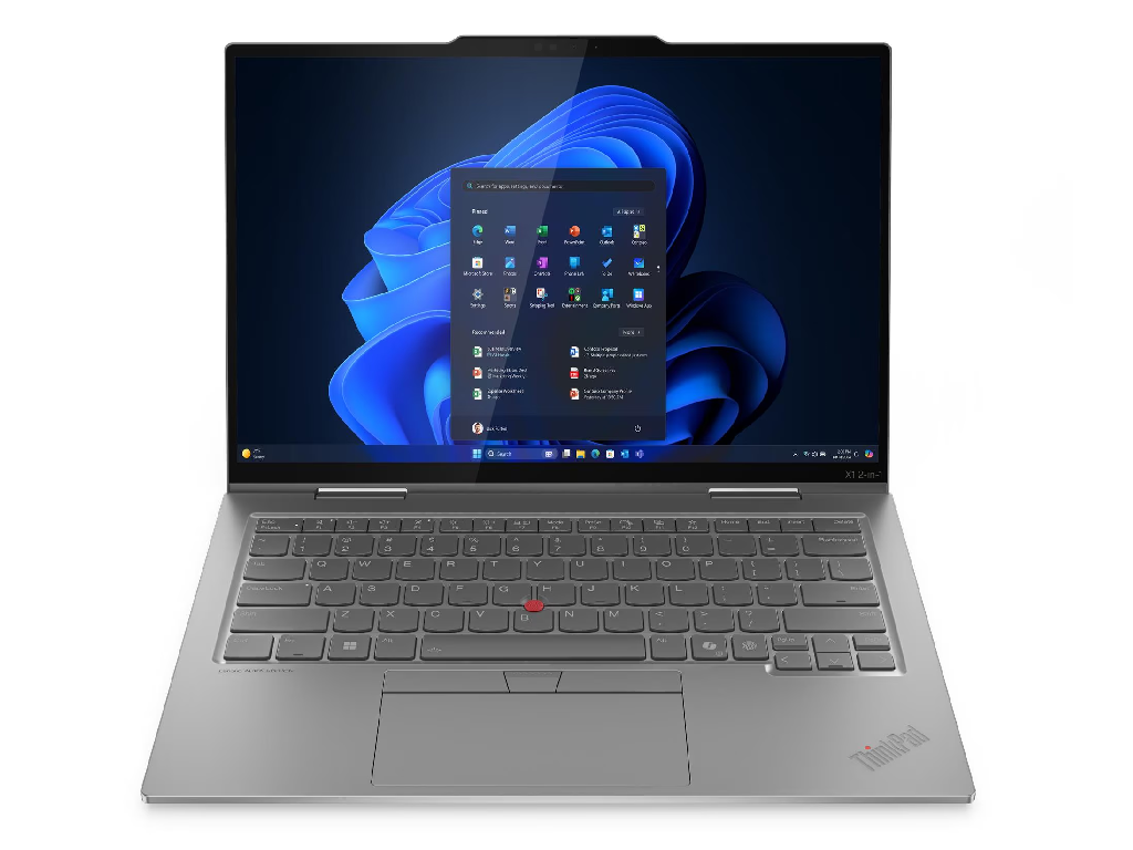 NB Lenovo 14.0" ThinkPad X1 2-in-1 Gen 10 (Core Ultra 7 258V 32Gb 512Gb Win 11) 14.0" OLED 2.8K (2880x1800) Touch Non-glare, Intel Core Ultra 7 258V (8x Core, 4x 4.8GHz, 4x 3.7GHz, 12Mb), 32Gb (Onboard) LPDDR5X-8533, 512Gb PCIE, Intel Arc Graphics, HDMI, 802.11be, 2x USB-C TB4, 2x USB-A, IR 8MP Webcam, Fingerprint, Windows 11 Pro, 57Wh Battery, Illuminated Keyboard, 1.3kg, Grey, Yoga Pen - миниатюра 5