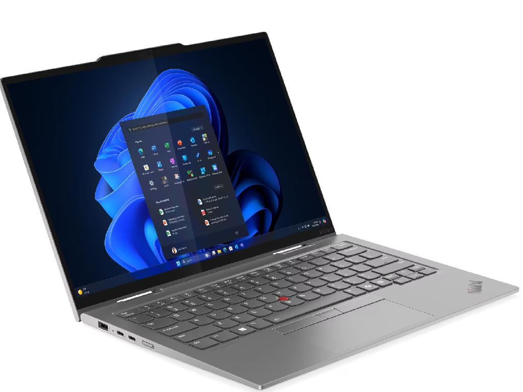 NB Lenovo 14.0" ThinkPad X1 2-in-1 Gen 10 (Core Ultra 7 258V 32Gb 512Gb Win 11) 14.0" OLED 2.8K (2880x1800) Touch Non-glare, Intel Core Ultra 7 258V (8x Core, 4x 4.8GHz, 4x 3.7GHz, 12Mb), 32Gb (Onboard) LPDDR5X-8533, 512Gb PCIE, Intel Arc Graphics, HDMI, 802.11be, 2x USB-C TB4, 2x USB-A, IR 8MP Webcam, Fingerprint, Windows 11 Pro, 57Wh Battery, Illuminated Keyboard, 1.3kg, Grey, Yoga Pen - миниатюра 2