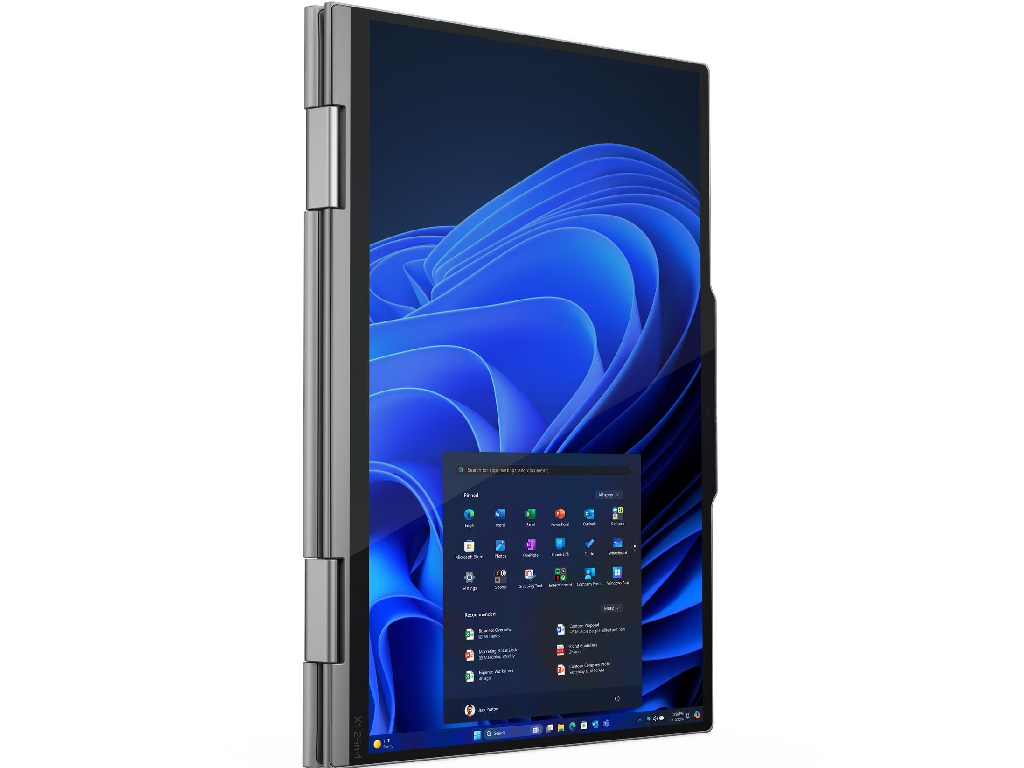 NB Lenovo 14.0" ThinkPad X1 2-in-1 Gen 10 (Core Ultra 7 258V 32Gb 512Gb Win 11) 14.0" OLED 2.8K (2880x1800) Touch Non-glare, Intel Core Ultra 7 258V (8x Core, 4x 4.8GHz, 4x 3.7GHz, 12Mb), 32Gb (Onboard) LPDDR5X-8533, 512Gb PCIE, Intel Arc Graphics, HDMI, 802.11be, 2x USB-C TB4, 2x USB-A, IR 8MP Webcam, Fingerprint, Windows 11 Pro, 57Wh Battery, Illuminated Keyboard, 1.3kg, Grey, Yoga Pen - миниатюра 10