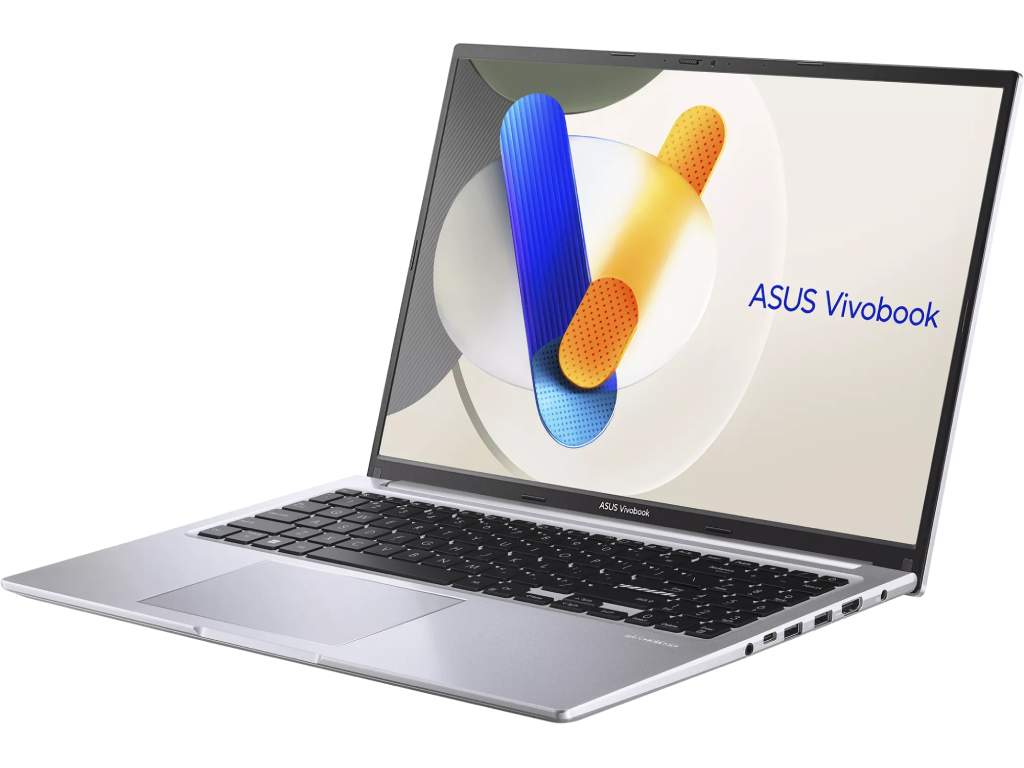 NB ASUS 16.0" Vivobook 16 OLED X1605VA Silver (Cor, Core I513420H 16GB 512GB 160 Oled Fhd 1920X1200 Glare Intel Core I513420H 8X Core 4X 46GHz 4X 34GHz 12MB 16GB 8GB Onboard 8GB DDR43) - миниатюра 3