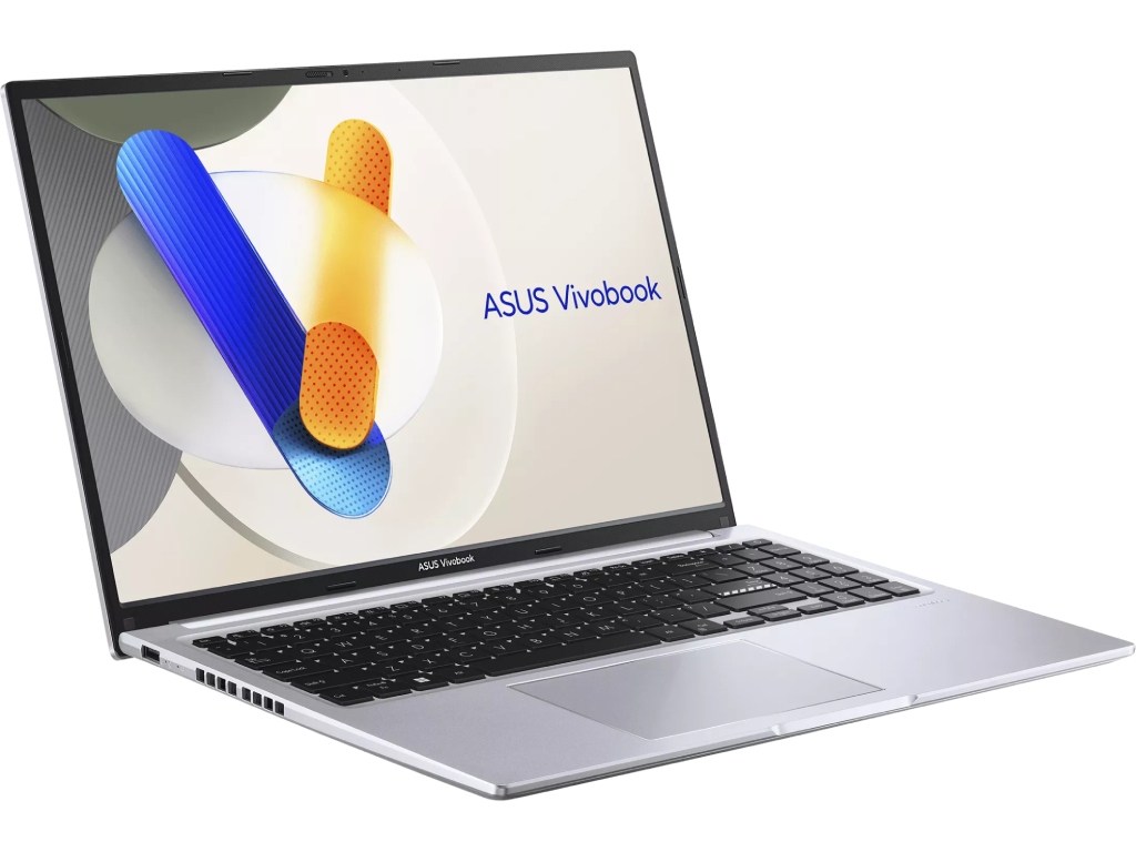 NB ASUS 16.0" Vivobook 16 OLED X1605VA Silver (Cor, Core I513420H 16GB 512GB 160 Oled Fhd 1920X1200 Glare Intel Core I513420H 8X Core 4X 46GHz 4X 34GHz 12MB 16GB 8GB Onboard 8GB DDR43) - миниатюра 4