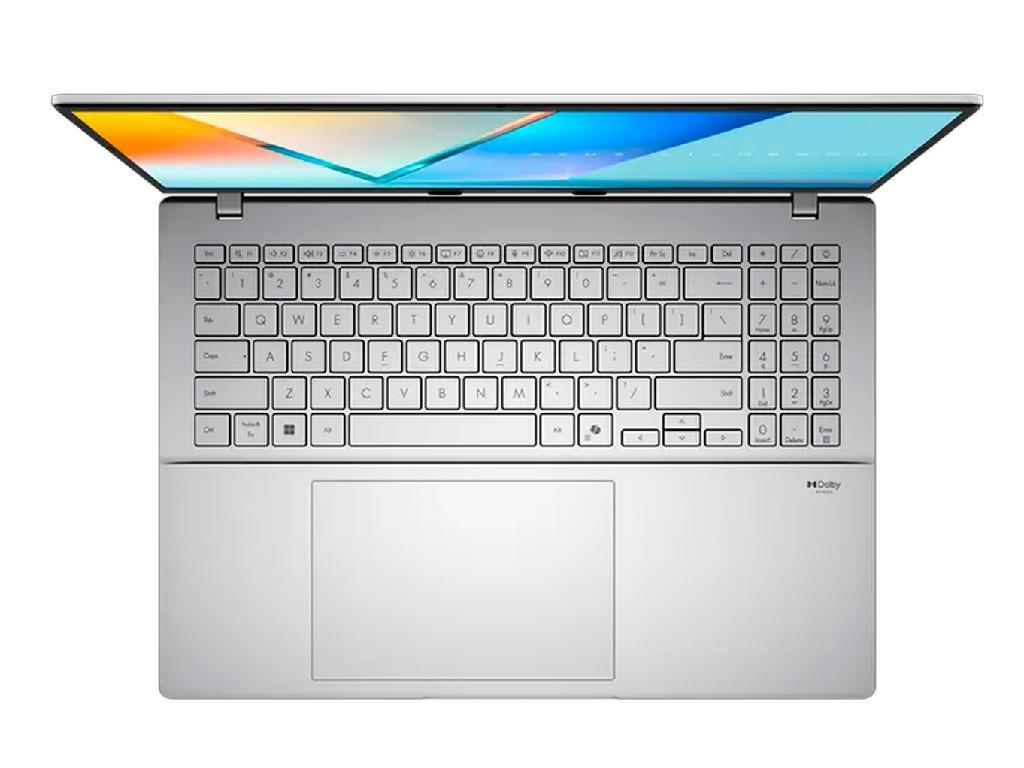 NB ASUS 16.0" Vivobook S 16 S3607VA Silver (Core i, I513420H 16GB 1TB 160 Fhd 1920X1200 144HZ Nonglare Intel Core I513420H 8X Core 4X 46GHz 4X 34GHz 12MB 16GB 8GB Onboard 8GB DDR54) - миниатюра 4