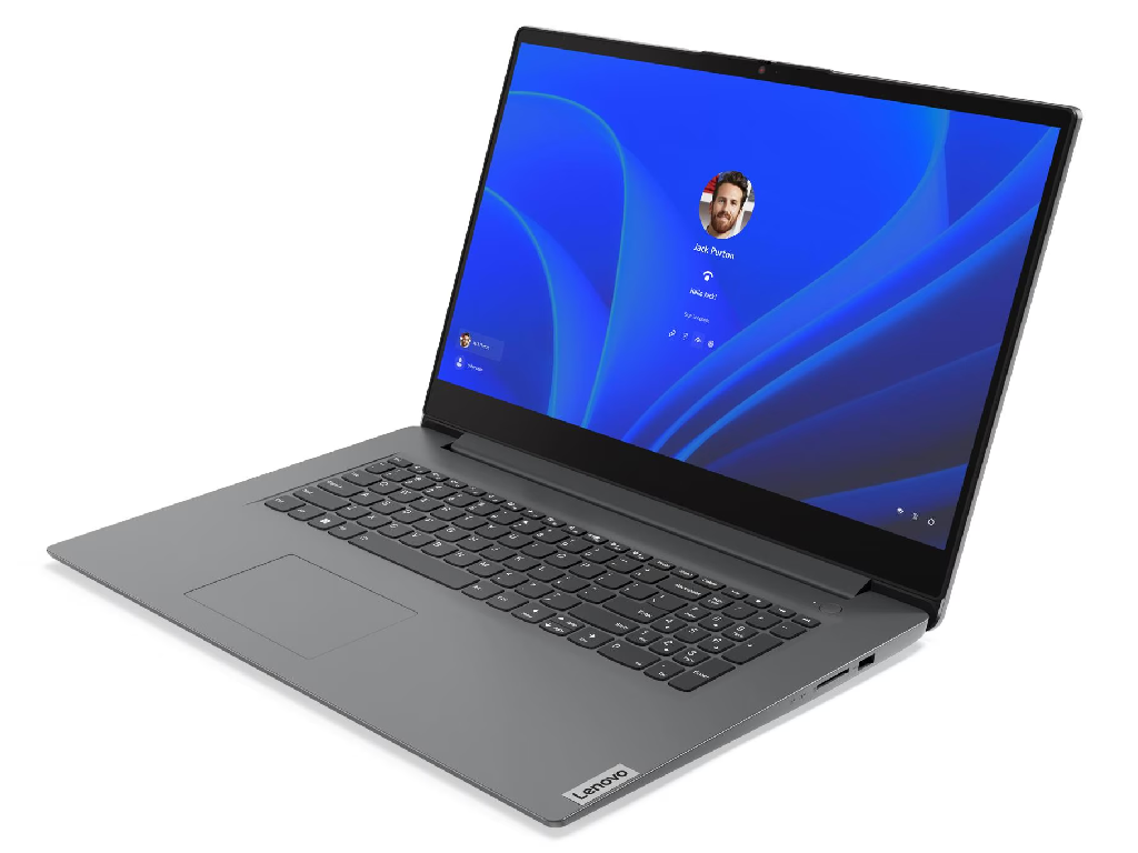 NB Lenovo 17.3" V17 G4 IRU Grey (Core i5-13420H 8Gb 512Gb) 17.3" IPS FHD (1920x1080) Non-glare, Intel Core i5-13420H (8x Core, 4x 4.6GHz, 4x 3.4GHz, 12Mb), 8Gb (Onboard) DDR4-3200, 512Gb PCIE, Intel UHD Graphics, HDMI, 802.11ax, 1x USB-C, 2x USB-A, Card Reader, HD Webcam, Fingerprint, No OS, 45Wh Battery, 2.02kg, Iron Grey - миниатюра 3