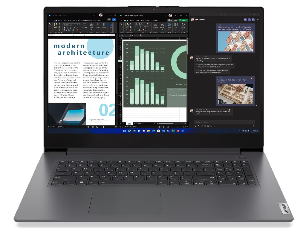 NB Lenovo 17.3" V17 G4 IRU Grey (Core i5-13420H 8Gb 512Gb) 17.3" IPS FHD (1920x1080) Non-glare, Intel Core i5-13420H (8x Core, 4x 4.6GHz, 4x 3.4GHz, 12Mb), 8Gb (Onboard) DDR4-3200, 512Gb PCIE, Intel UHD Graphics, HDMI, 802.11ax, 1x USB-C, 2x USB-A, Card Reader, HD Webcam, Fingerprint, No OS, 45Wh Battery, 2.02kg, Iron Grey