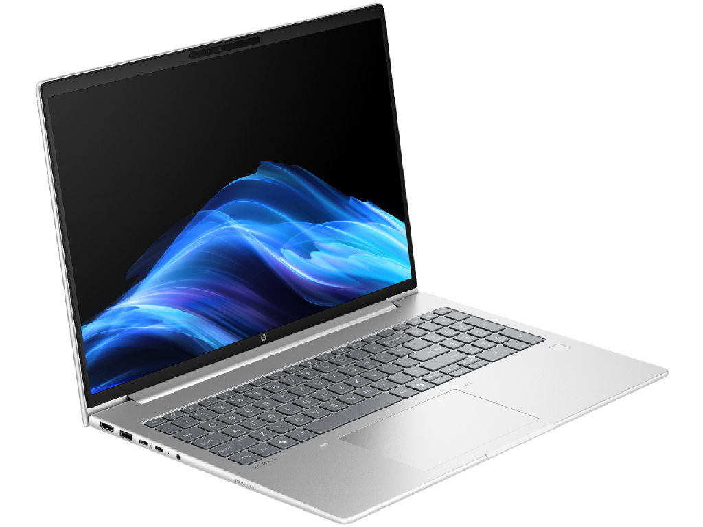NB HP 16.0" ProBook 4 G1i 16 Silver (Core Ultra 7 255H 24Gb 1Tb) 16.0" IPS FHD (1920x1200) Non-glare, Intel Core Ultra 7 255H (16x Core, 6x 5.1GHz, 8x 4.4GHz, 2x 2.5GHz, 24Mb), 24Gb (1x 24Gb) DDR5-5600, 1Tb PCIE, Intel Arc Graphics, HDMI, Gbit Ethernet, 802.11be, 2x USB-C, 2x USB-A, IR 5MP Webcam, Fingerprint, FreeDOS, 56Wh Battery, Illuminated Keyboard, 1.74kg, Pike Silver - миниатюра 3