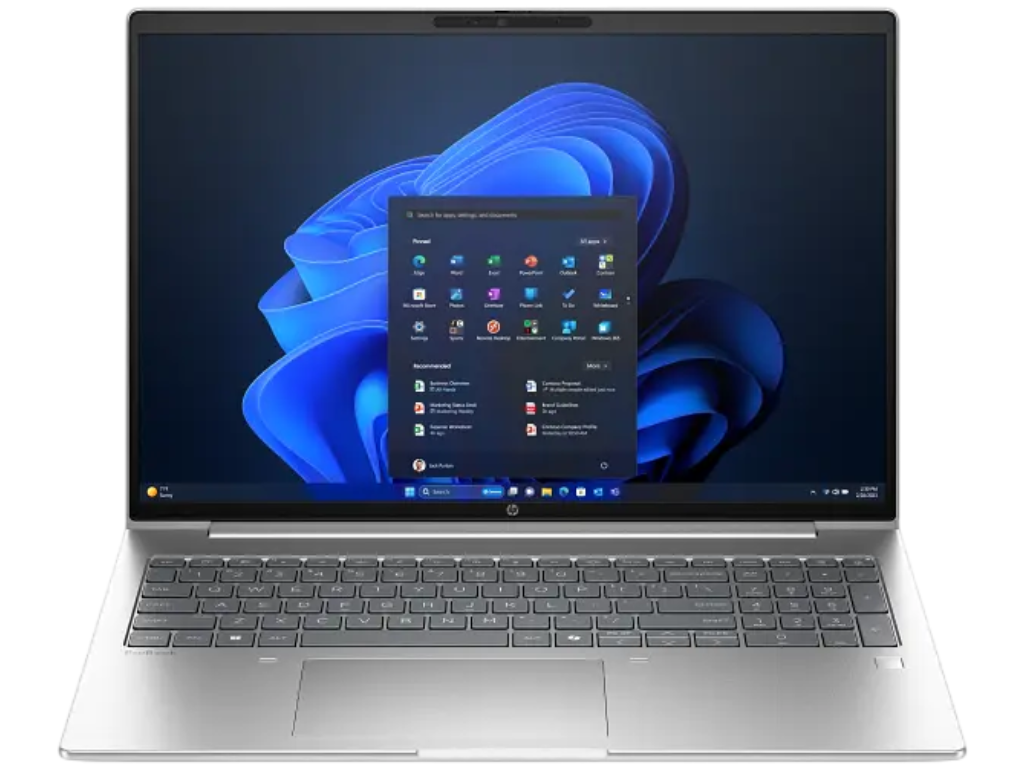 NB HP 16.0" ProBook 4 G1iR 16 Silver (Core i5-1334U 16Gb 512Gb) 16.0" IPS FHD (1920x1200) Non-glare, Intel Core i5-1334U (10x Core, 2x 4.6GHz, 8x 3.4GHz, 12Mb), 16Gb (1x 16Gb) DDR5-5600, 512Gb PCIE, Intel Iris Xe Graphics, HDMI, Gbit Ethernet, 802.11ax, 2x USB-C, 2x USB-A, FHD Webcam, FreeDOS, 56Wh Battery, 1.74kg, Pike Silver