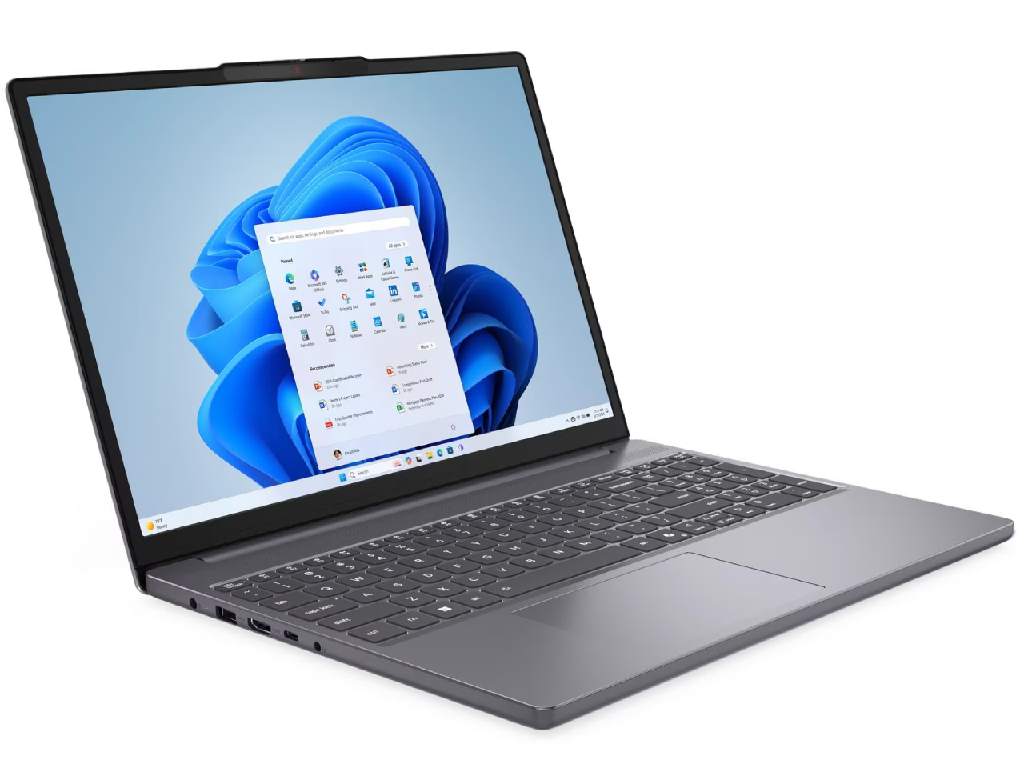 NB Lenovo 15.3" IdeaPad Slim 3 15IRH10 Grey (Core i7-13620H 16Gb 1Tb) 15.3" IPS FHD+ (1920x1200) Non-glare, Intel Core i7-13620H (10x Core, 6x 4.9GHz, 4x 3.6GHz, 24Mb), 16Gb (8Gb Onboard + 8Gb) DDR5-4800, 1Tb PCIE, Intel UHD Graphics, HDMI, 802.11ax, 1x USB-C, 2x USB-A, Card Reader, HD Webcam, No OS, 60Wh Battery, 1.63kg, Luna Grey - миниатюра 7